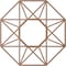 Ekena Millwork Guardian Wood Fretwork Pierced Ceiling Medallion, Wood (Paint Grade), 18"OD x 7"ID x 3/8"T CMWP18X18X0375GDMF - alternate 5